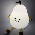 YUFUFUL Lamp Pear Mood Light Silicone Night Lamp - YUFUFUL
