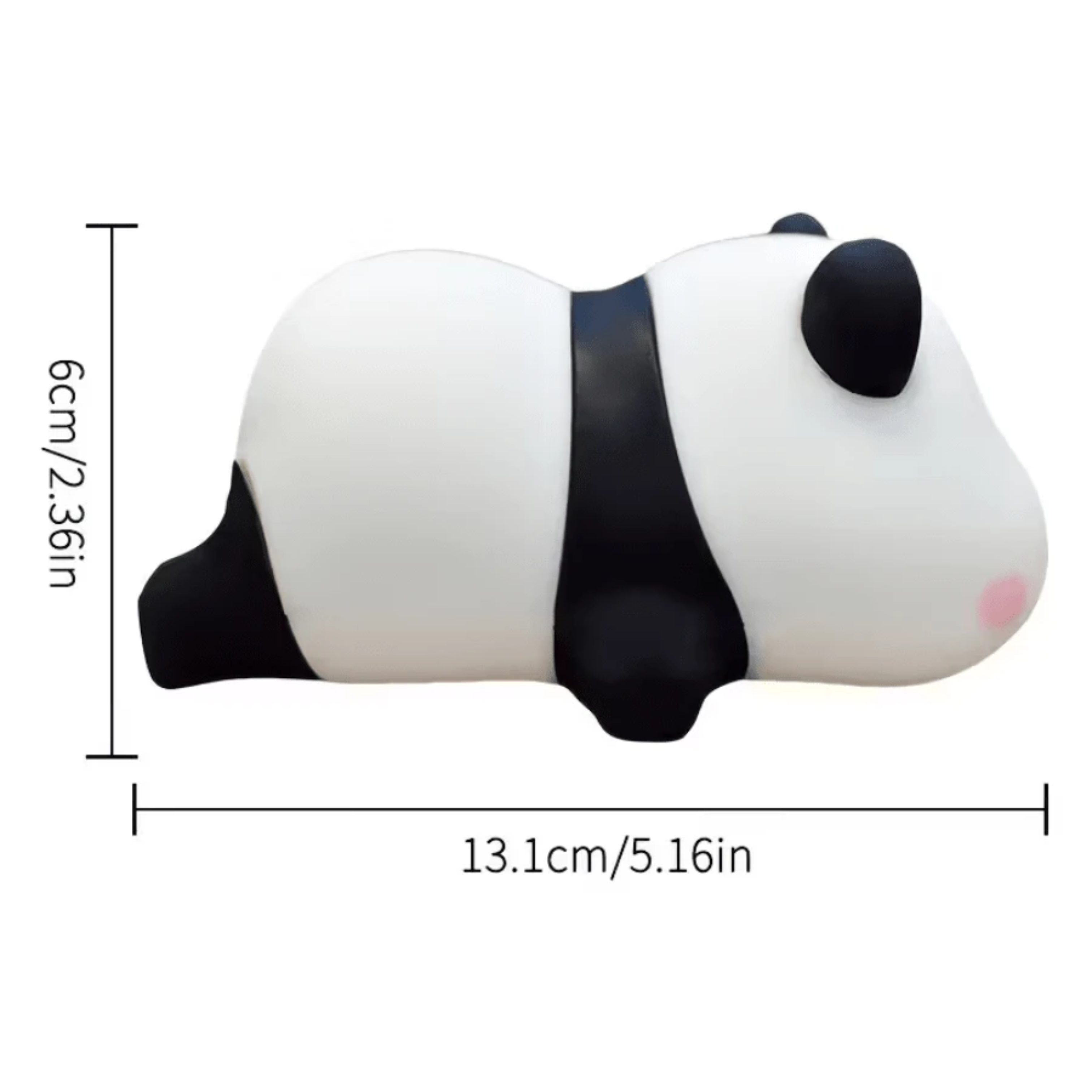 YUFUFUL  Lamp Sleepy Panda Rechargeable Night Lamp - YUFUFUL