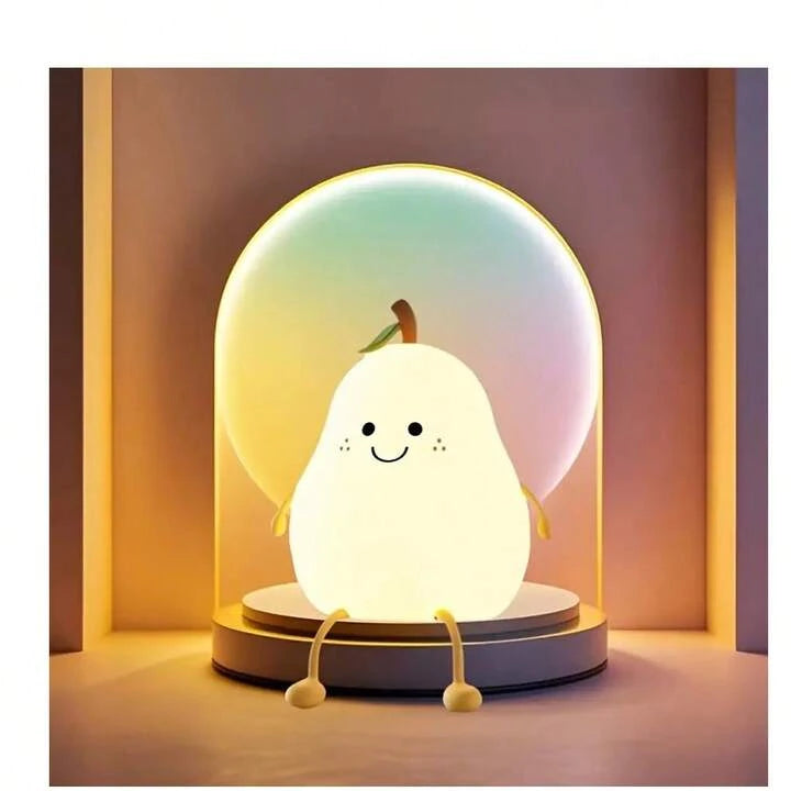 YUFUFUL Lamp Pear Mood Light Silicone Night Lamp - YUFUFUL