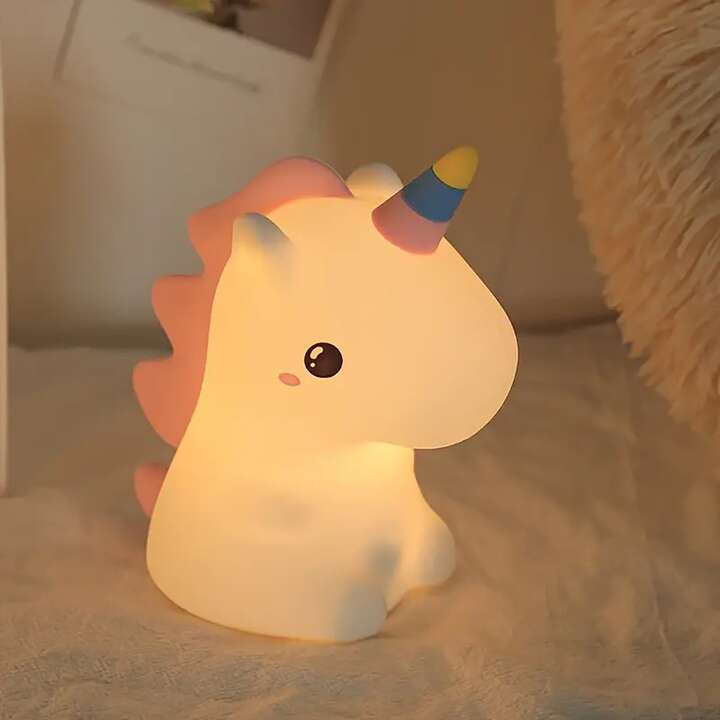YUFUFUL Lamp CUTE UNICORN NIGHT LAMP Night Lamp - YUFUFUL