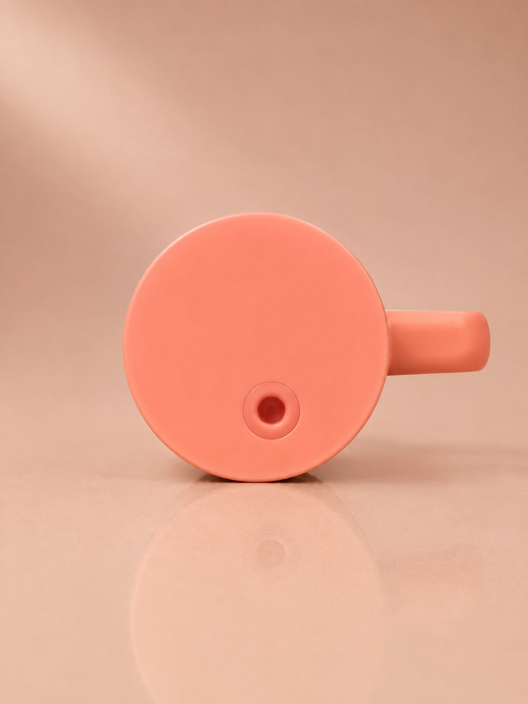 YUFUFUL SipAura™ Insulated Travel Tumbler with Handle & Straw | Peach Sorbet | 1200ml