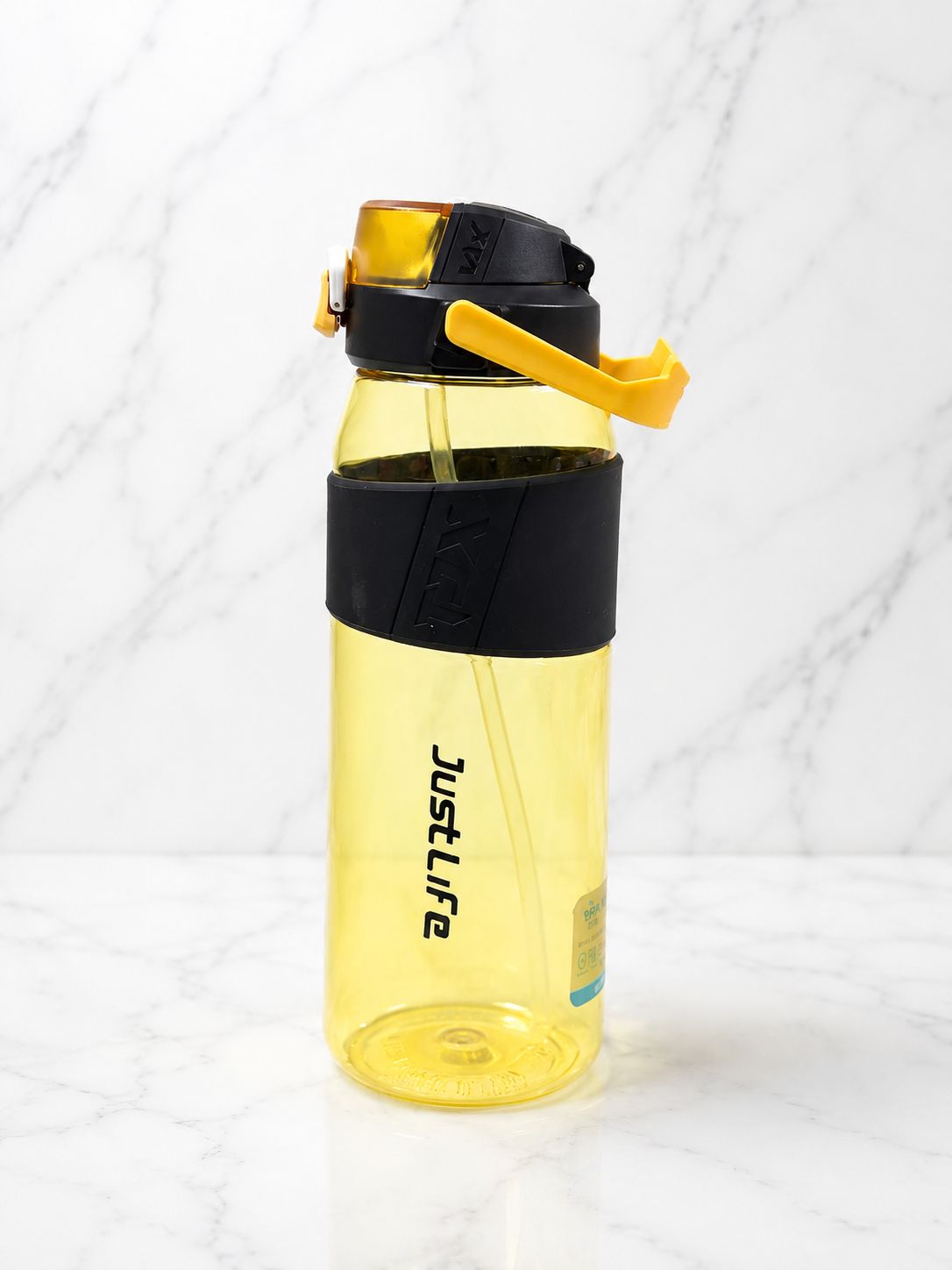 YUFUFUL Sports Sipper Water Bottle with Straw |Tiger | BPA Free Tritan Bottle | Leakproof Flip Top Lid | Office, School & Gym | 1800ml- YUFUFUL