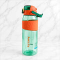 YUFUFUL Sports Sipper Water Bottle with Straw | Safari | BPA Free Tritan Bottle | Leakproof Flip Top Lid | Office, School & Gym | 1800ml- YUFUFUL