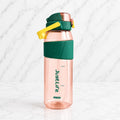 YUFUFUL Sports Sipper Water Bottle with Straw | Forest | BPA Free Tritan Bottle | Leakproof Flip Top Lid | Office, School & Gym | 1800ml- YUFUFUL